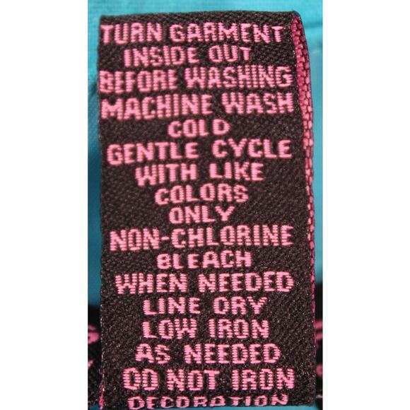 Signature by Robbie Bee Blue Brown Floral Beaded Linen Dress Size 8 - Picture 5 of 7